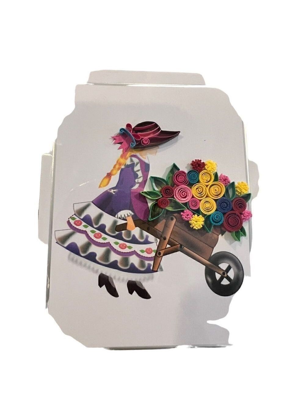 Mother 's Day cards Happy Day - hand crafted set of 3